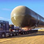 Как перевезти тяжеловесный, негабаритный газосепаратор?