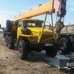 Автомобильный кран «УРАЛ-16 тонн»