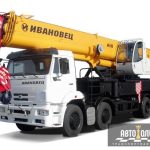 Автомобильный кран «МАЗ 50 тонн»