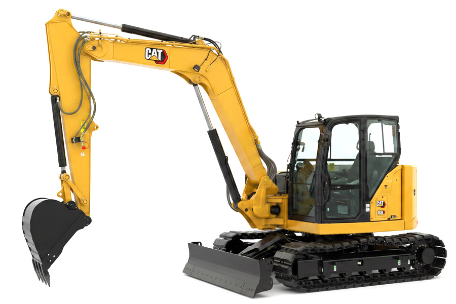 Гусеничный тяжёлый мини-экскаватор Caterpillar CAT 308