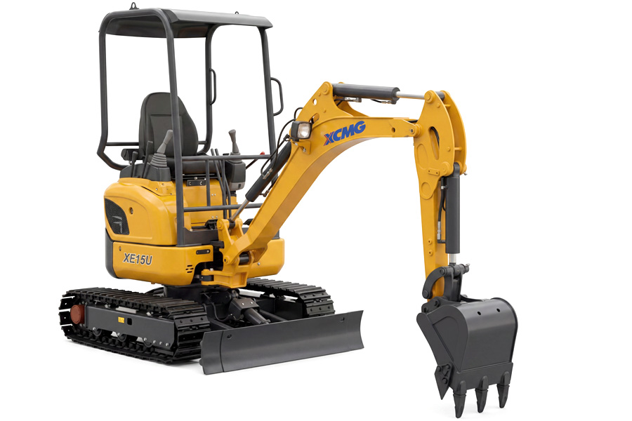 Лёгкий гусеничный мини-экскаватор XCMG XE15U