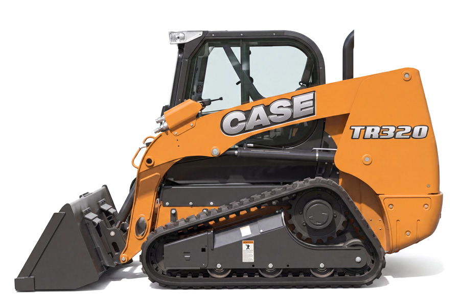Колёсный мини-погрузчик с бортовым поворотом CASE TR320