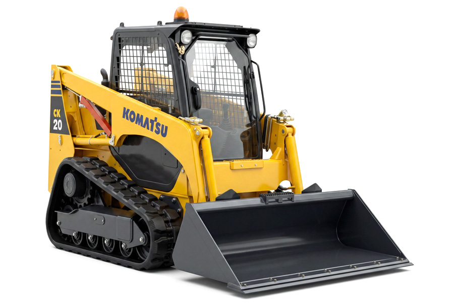 Фронтальный гусеничный мини-погрузчик Komatsu CK20-1