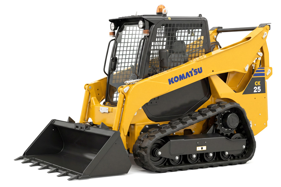 Гусеничный фронтальный мини-погрузчик Komatsu CK25-1