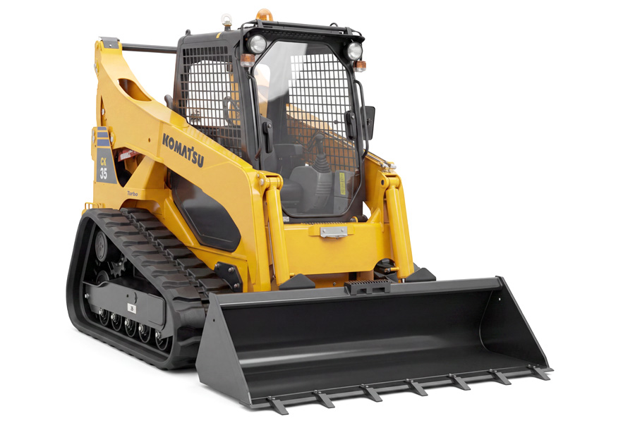 Мини-погрузчик фронтальный гусеничный Komatsu CK35-1