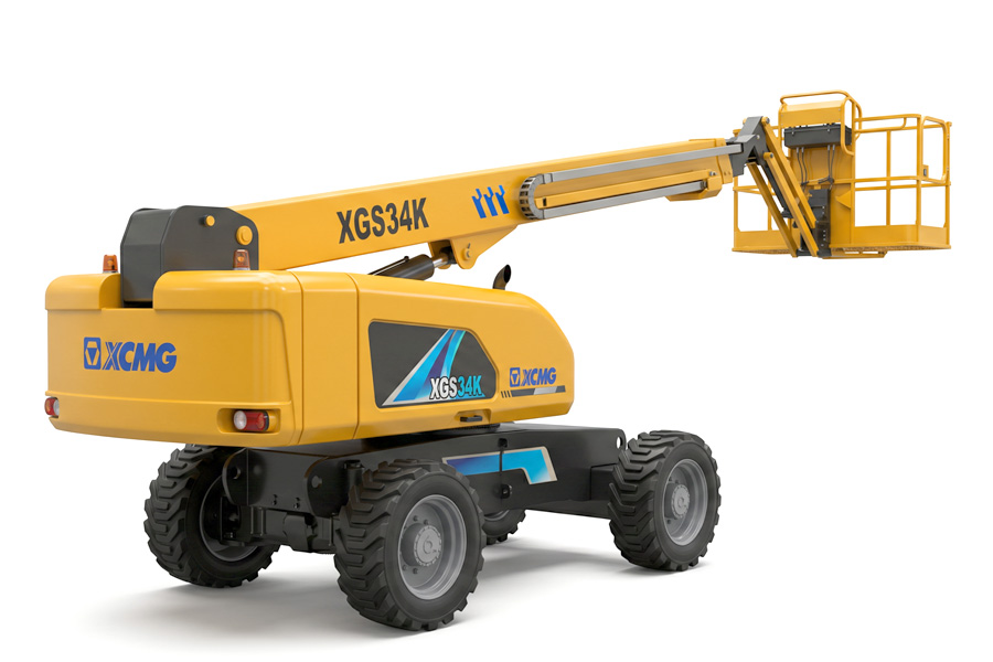 Телескопический дизельный самоходный подъёмник XCMG XGS34K