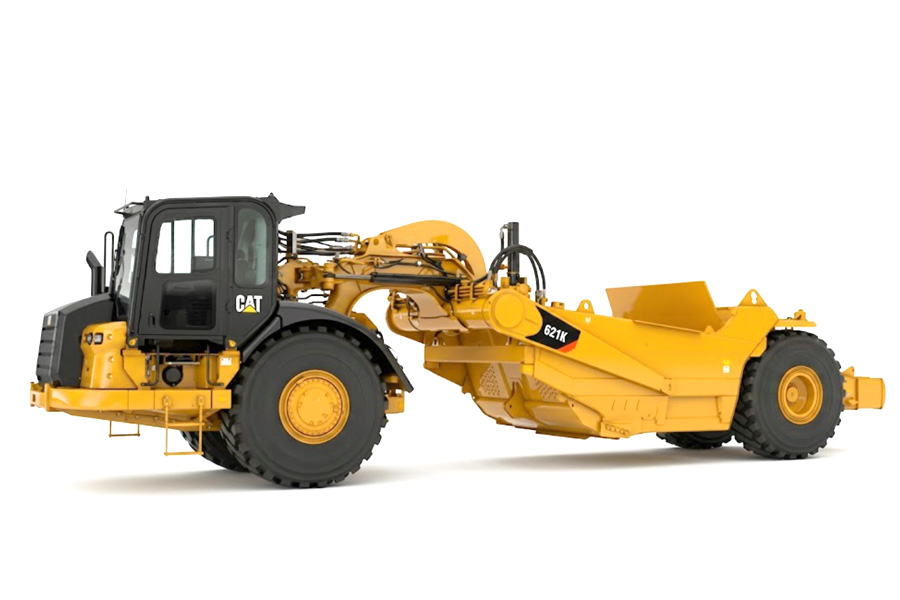 Колёсный трактор-скрепер Caterpillar CAT 621K
