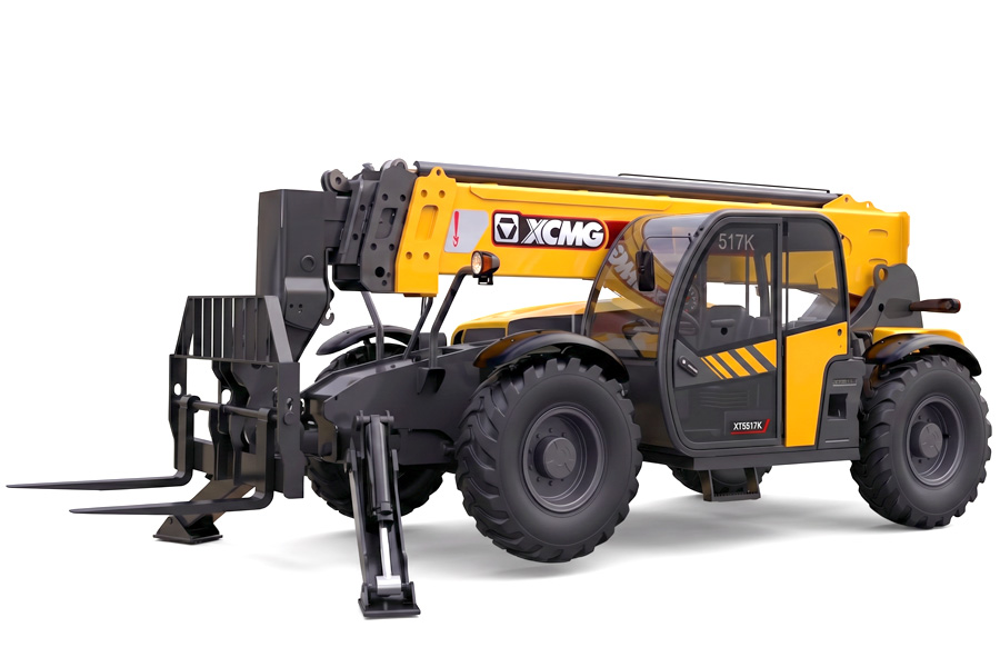 Мощный высокопроизводительный телескопический погрузчик XCMG XT5517K