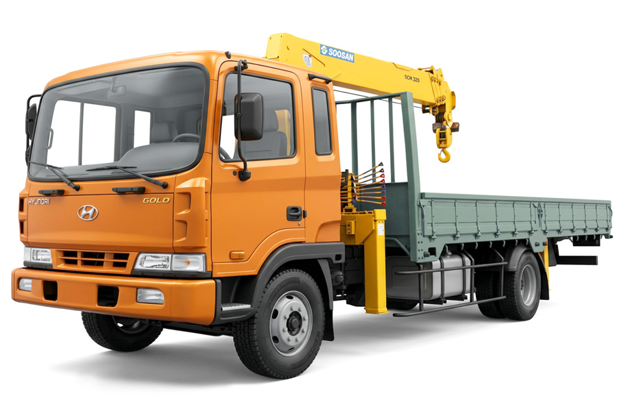 Hyundai HD-120 Манипулятор с КМУ SOOSAN SCS 514