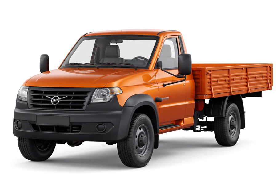 УАЗ Профи бортовой 4x4 с однорядной кабиной